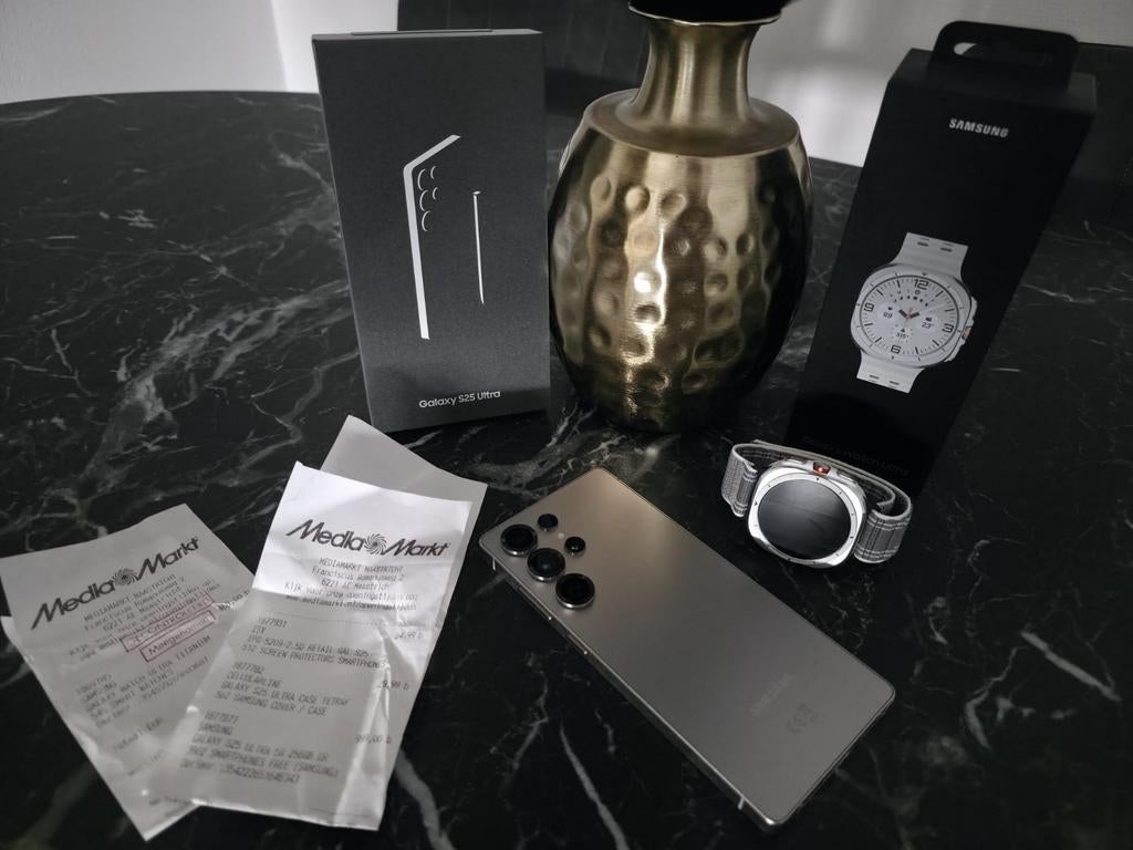Samsung galaxy s25 ultra + watch ultra, Telecommunicatie, Mobiele telefoons | Samsung, Ophalen