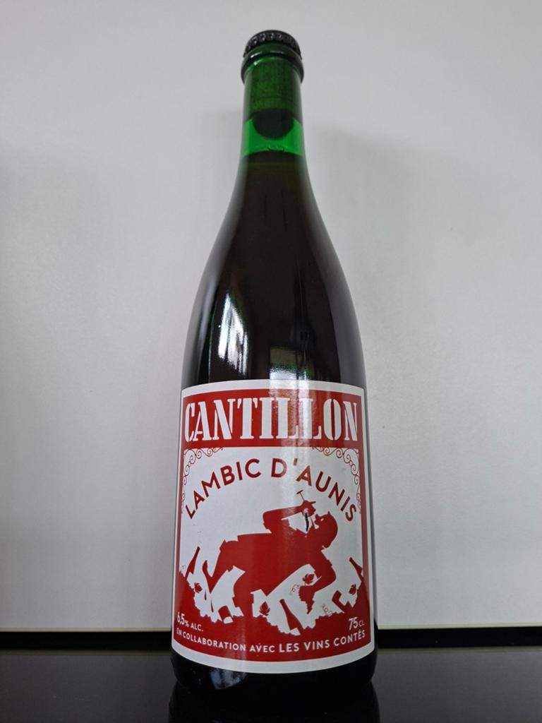 Cantillon Lambic D'Aunis, Verzamelen, Biermerken, Ophalen of Verzenden, Nieuw, Flesje(s), Overige merken