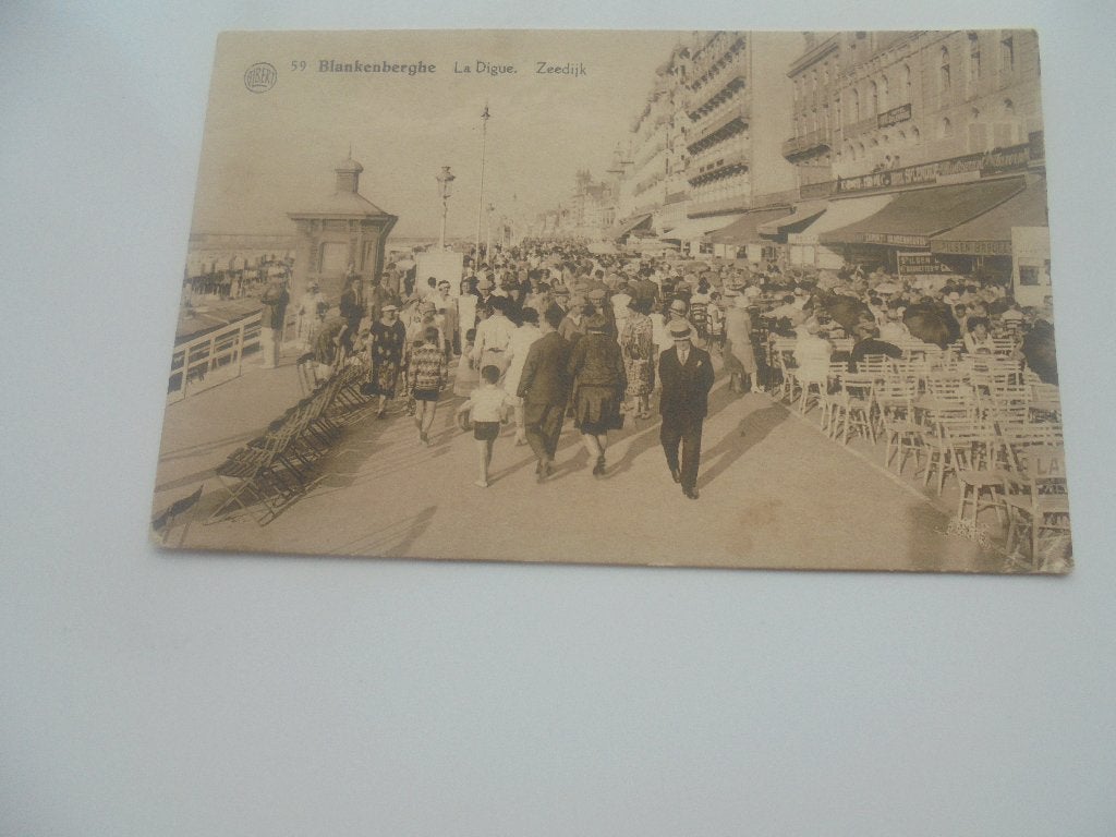blankenberghe- 10 postkaarten, Verzenden, 1920 tot 1940, Gelopen, West-Vlaanderen