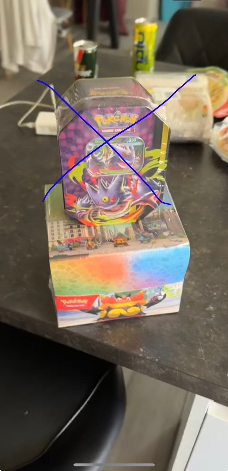 Lumiose city mini tins display pokemon (sealed), Ophalen, Zo goed als nieuw