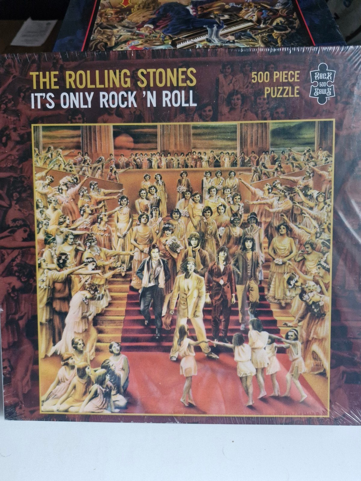 The Rolling Stones puzzels 1000 stukjes gloednieuw, Ophalen