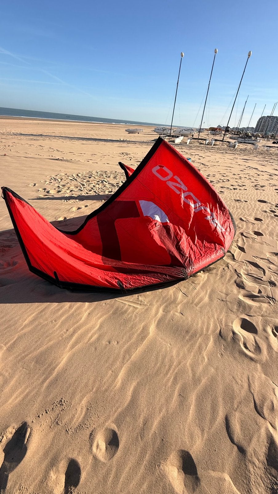 Ozone Catalyst V3 8m, Ophalen of Verzenden, Zo goed als nieuw, Kite