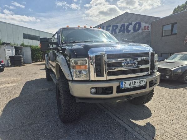FORD F350 SUPER DUTY- BJ 2007, Auto's, Ford, Automaat, 4 zetels, Parkeersensor, Zwart