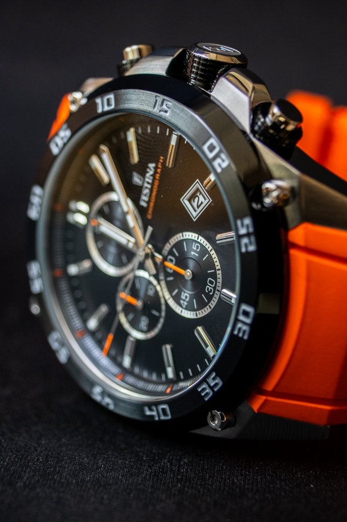 Montre Festina Chronographe neuve, Autres marques, Enlèvement ou Envoi, Acier, Acier