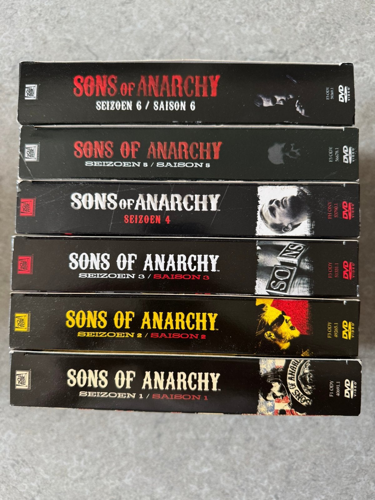 Sons of Anarchy serie dvd, Enlèvement ou Envoi, Comme neuf