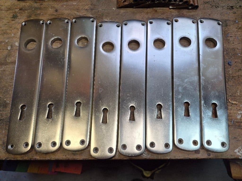 Quincaillerie de porte, Bricolage & Construction, Enlèvement ou Envoi, Utilisé, Cuivre ou Laiton, Loquet ou Poignée