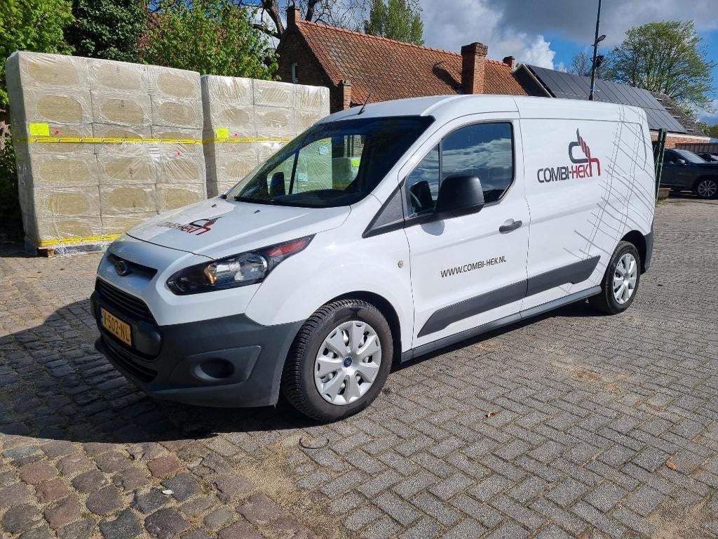 Ford Transit Connect L2 1.5 TDCI 74KW Airco 2018, Auto's, Bestelwagens en Lichte vracht, Voorwielaandrijving, Stof, Wit, 5 deurs