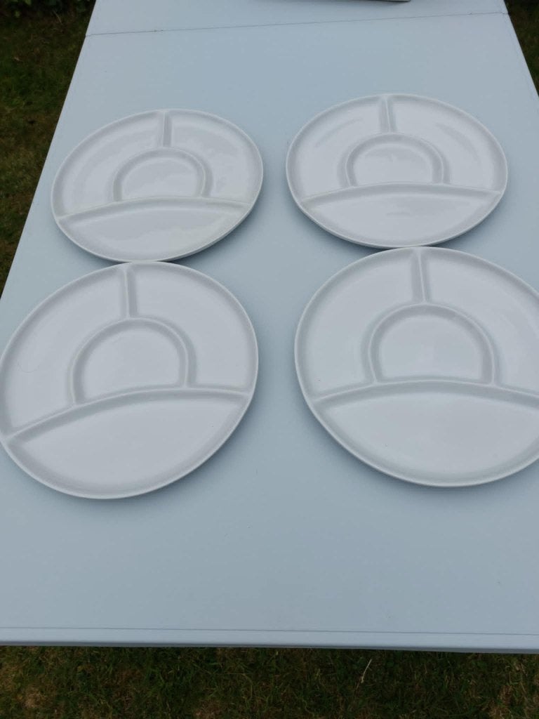 Tappas borden 4 voor 10€  2.50 € bord  Nieuw nog, Enlèvement, Neuf, Assiettes(s)
