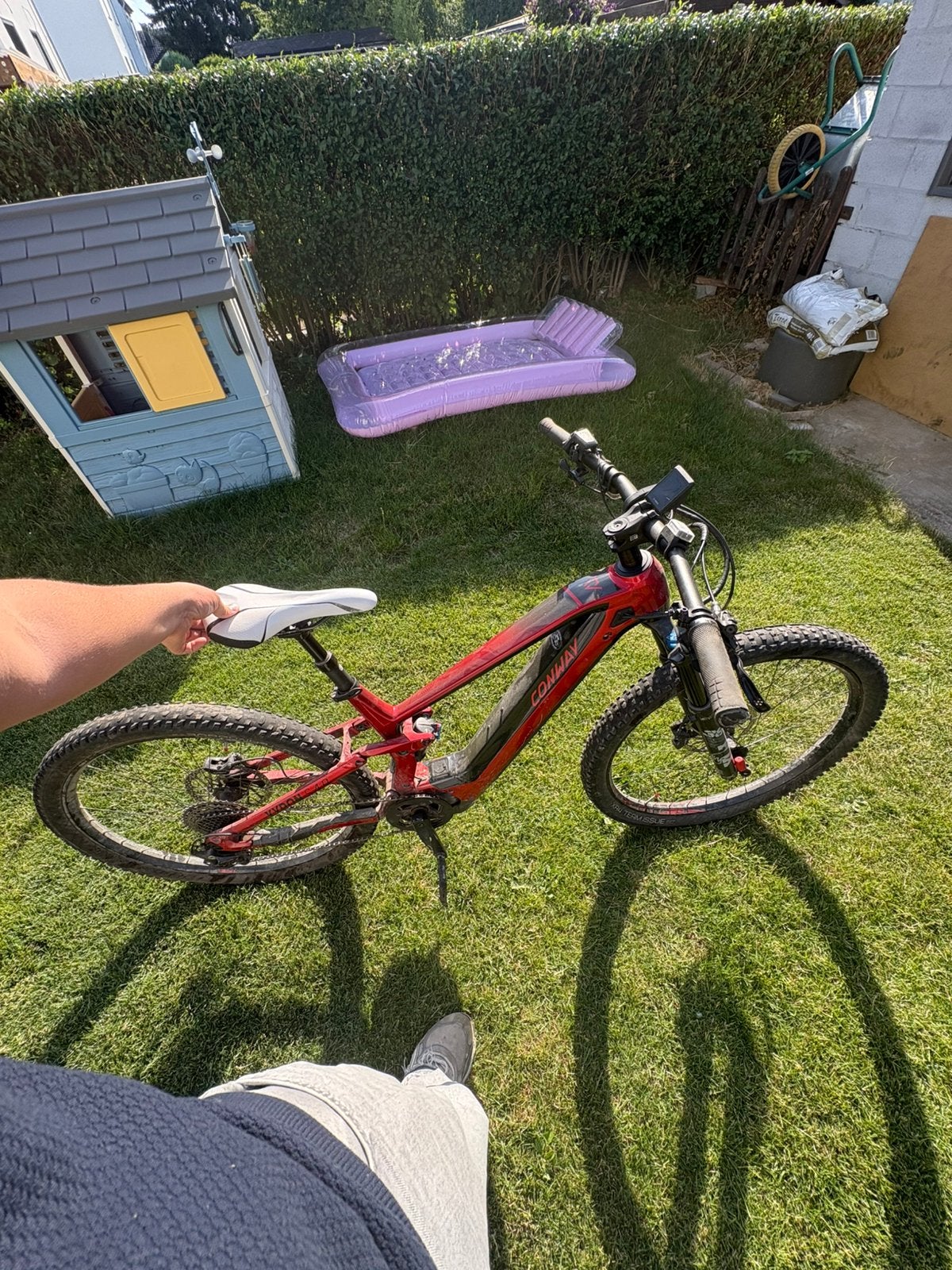 Vtt conway électrique, Vélos & Vélomoteurs, Enlèvement ou Envoi, Comme neuf, Hommes
