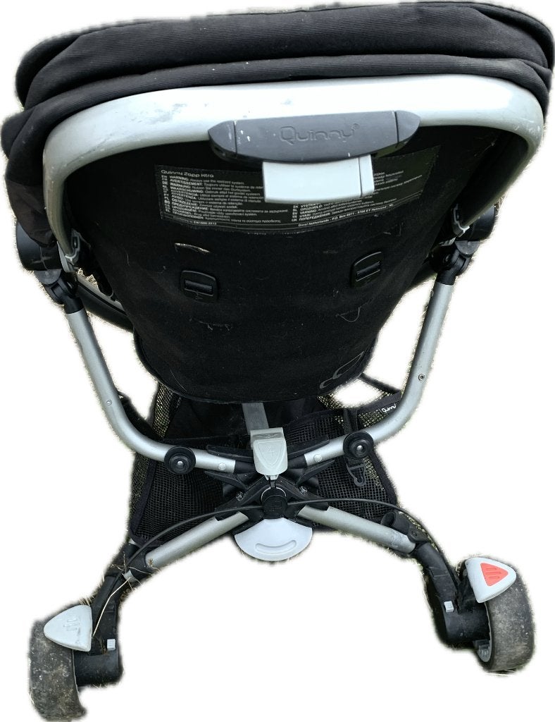 Quinny Zapp Xtra Opvouwbare Buggy - Zwart, Enfants & Bébés, Enlèvement ou Envoi, Utilisé, Quinny