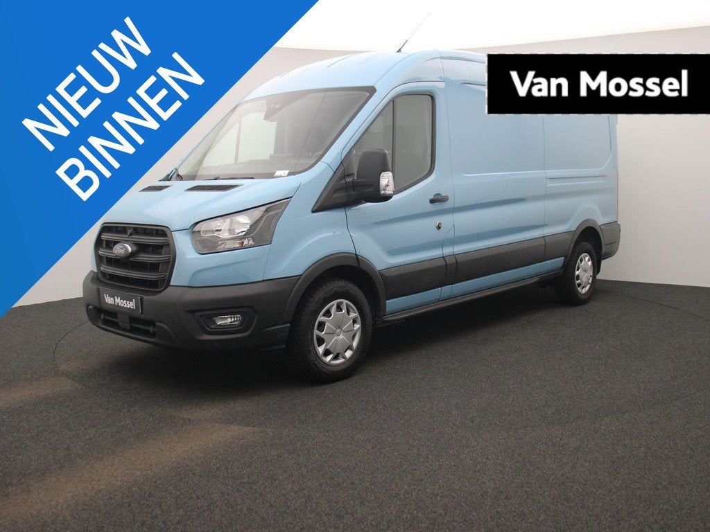 Ford Transit 350L 2.0TD 130pk 96kW M6 Trend NAVI | CRUISE CO, Auto's, Voorwielaandrijving, 4 deurs, Stof, Gebruikt