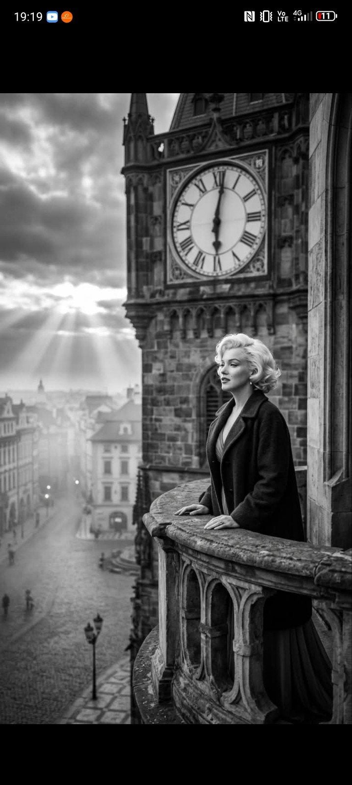 Marylin monroe.                   Foto Poster 2030cm, Ophalen of Verzenden