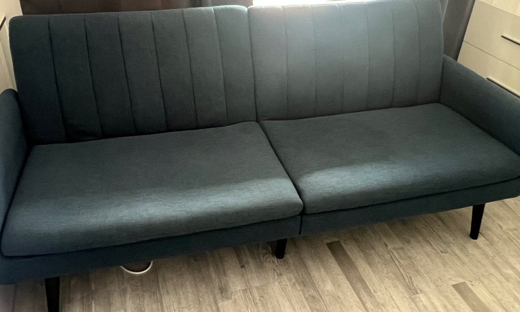 Canapé convertible (modèle Harndrup), Enlèvement, 120 cm, 200 cm, Bleu