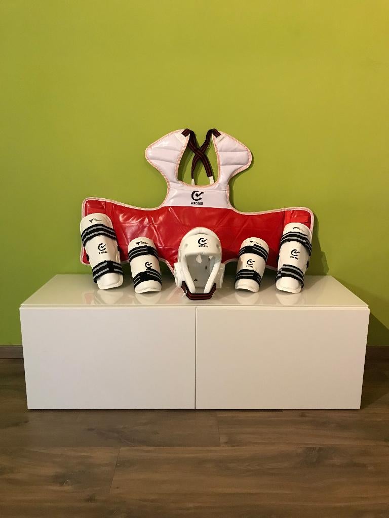 Protection Teakwondo, Ophalen, Taekwondo, Vechtsportbescherming, Maat M