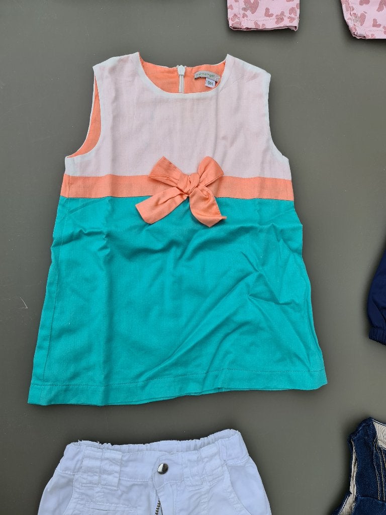 kleedje, jurk met strik 74, Enfants & Bébés, Enlèvement, Comme neuf