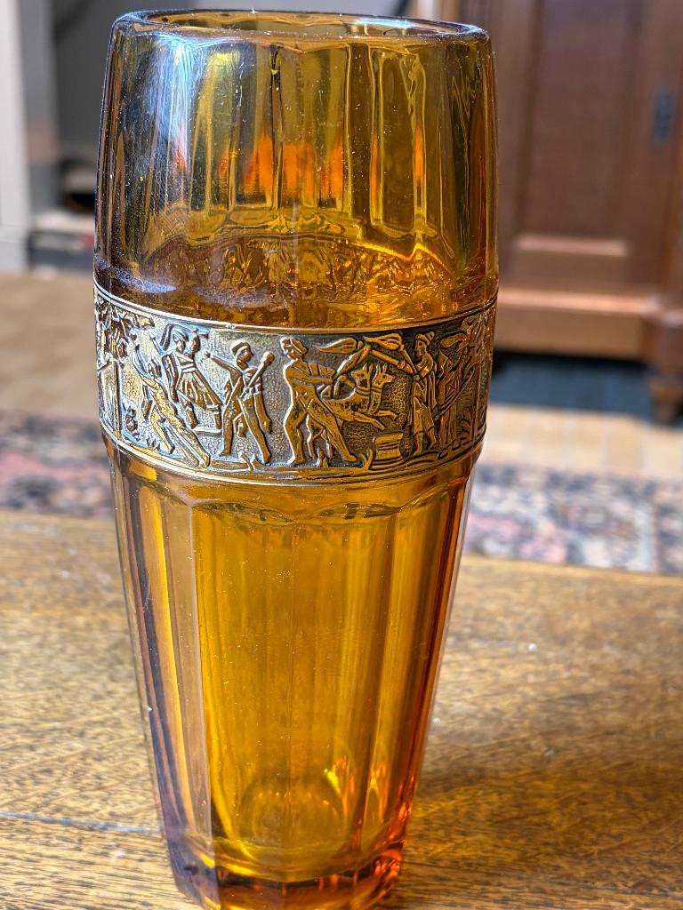 prachtige art deco vaas, Antiek en Kunst, Ophalen of Verzenden