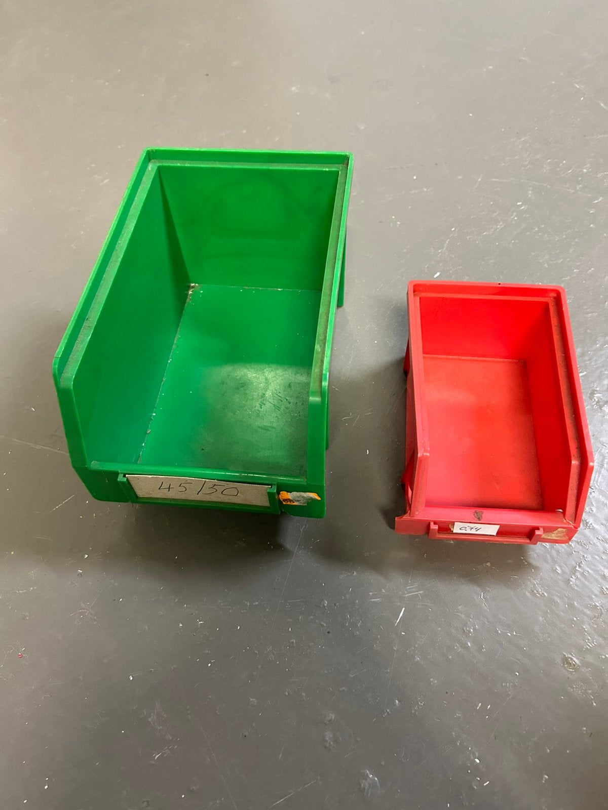 Platiek bakken, Ophalen, Gebruikt, Bak of Kist