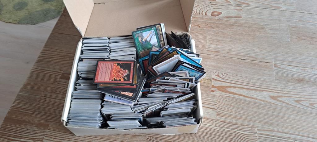 Mtg kaarten, Ophalen, Gebruikt