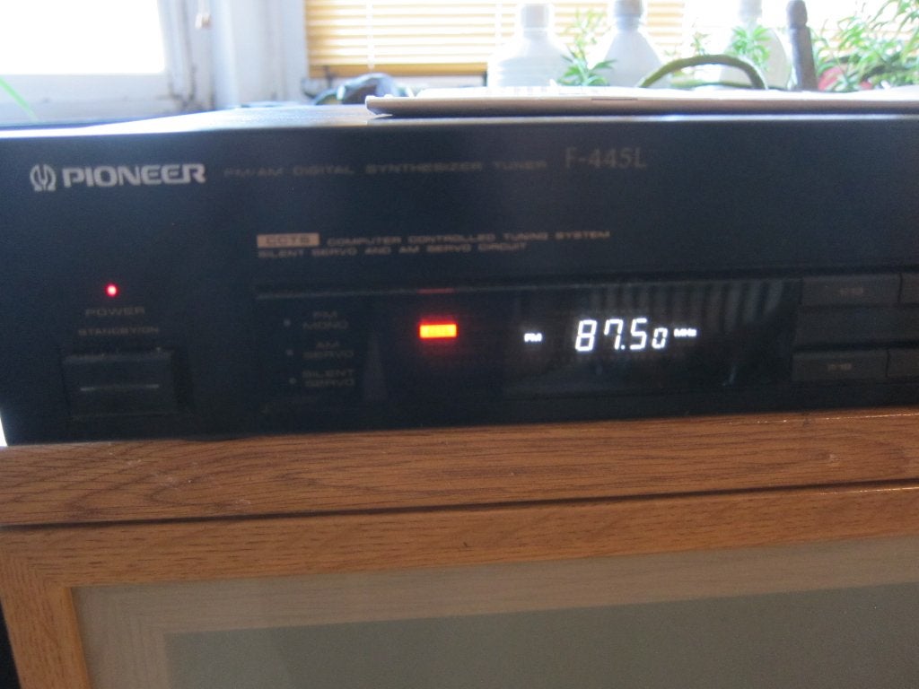 radio hifi pioneer F445L, TV, Hi-fi & Vidéo, Enlèvement, Utilisé, Radio