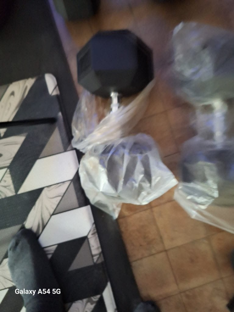 vidaXL Dumbbels 30 kg gietijzer 280 euro's nieuw in plastic!, Sport en Fitness, Fitnessmaterialen, Ophalen, Nieuw, Armen, Dumbbell