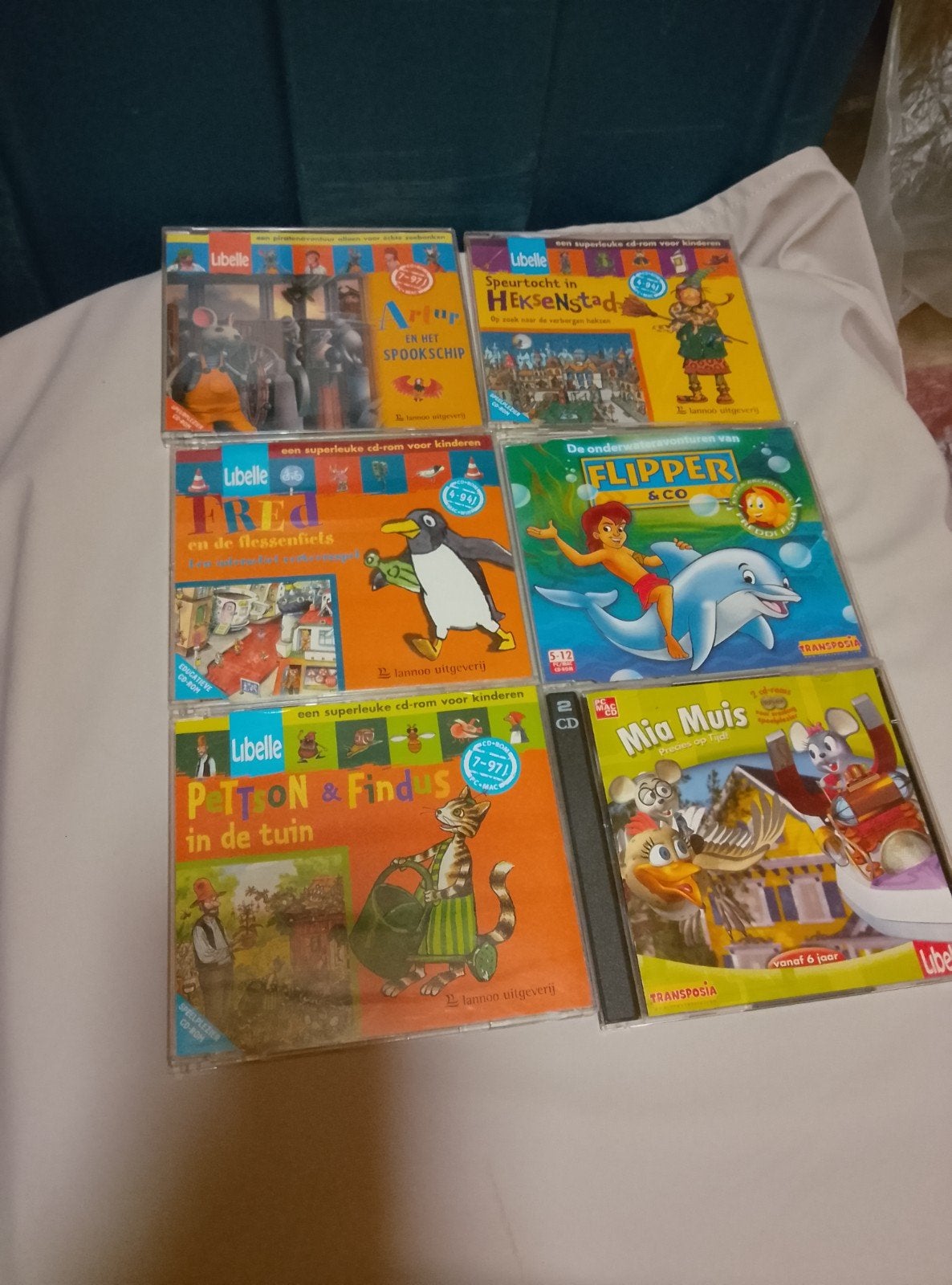 10 leerrijke spelletjes op cd rom, Ophalen