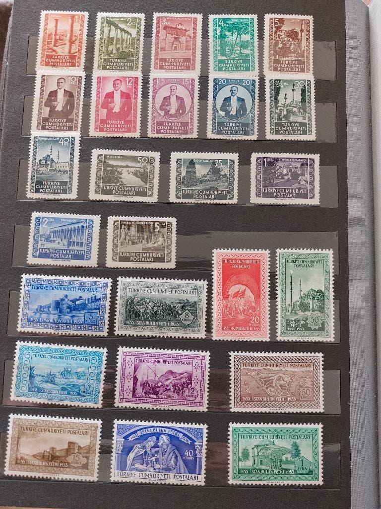 Turquie - Album timbres -  Année 50-60 - Neuf, Enlèvement ou Envoi