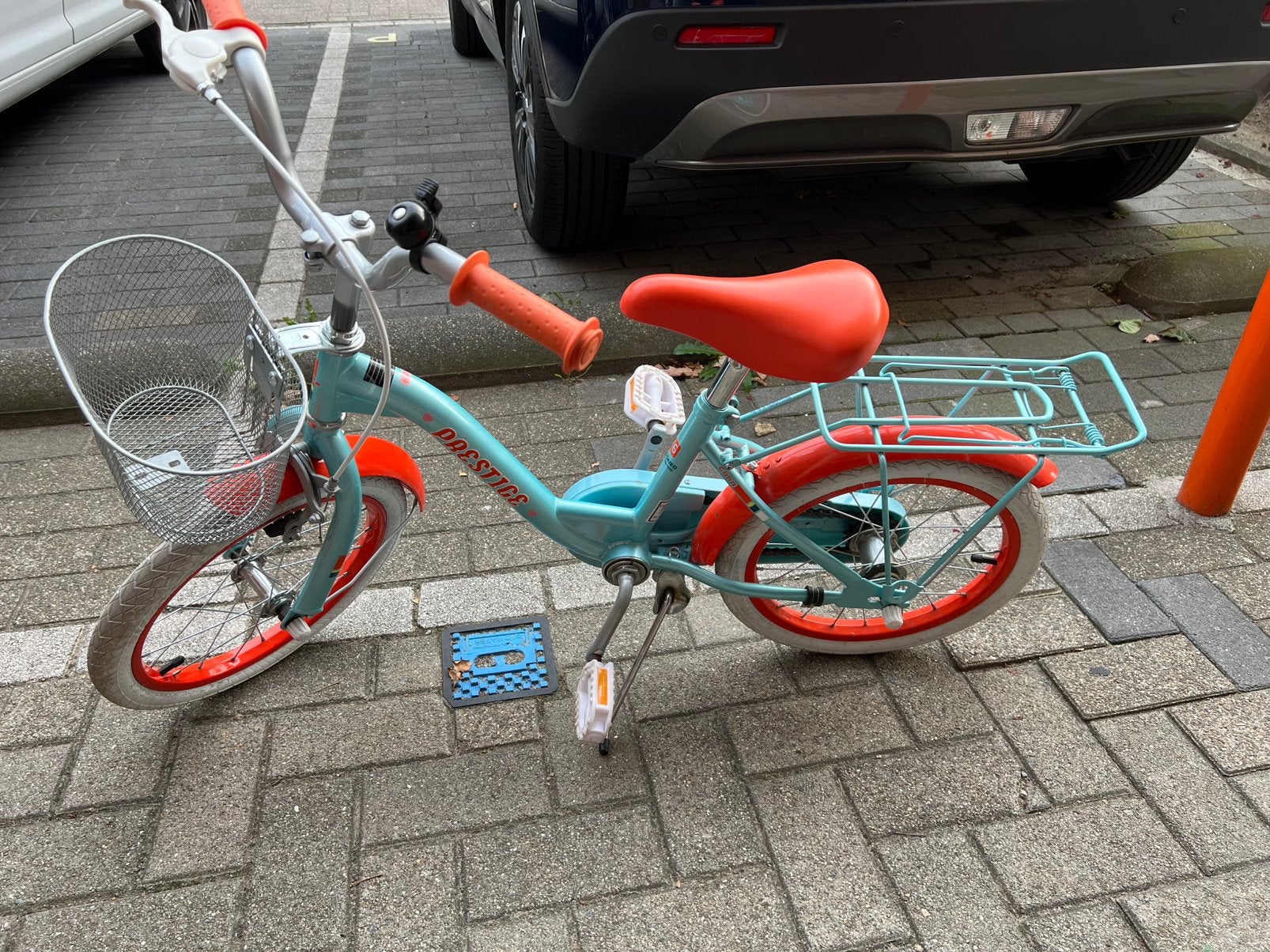 Kinderfiets 16inch, Ophalen, Zo goed als nieuw, Terugtraprem, 16 tot 20 inch