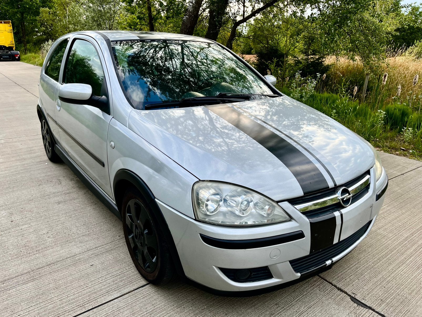 Opel Corsa 1.2 Sport 190.000km 2006, Autos, Argent ou Gris, Achat, Noir, Particulier