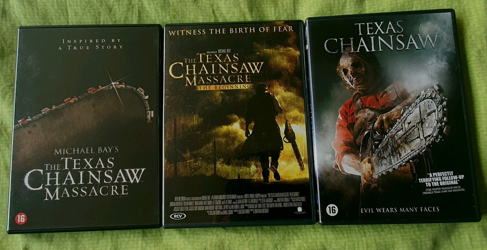 The texas chainsaw lot dvds, Ophalen