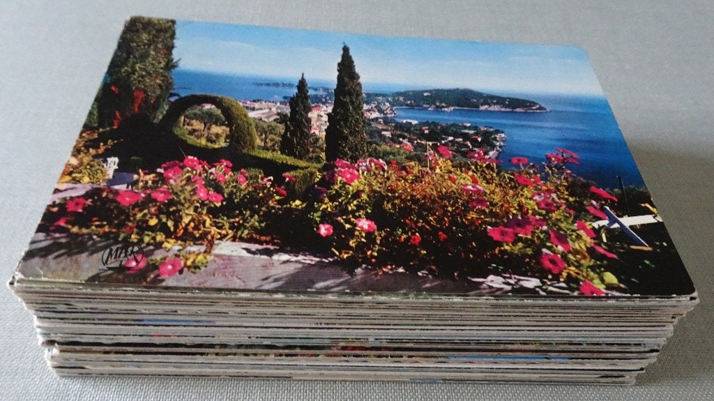 83 POSTKAARTEN VAN DE CÔTE D'AZUR, Verzamelen, Postkaarten | Buitenland, Verzenden, Gelopen, Frankrijk