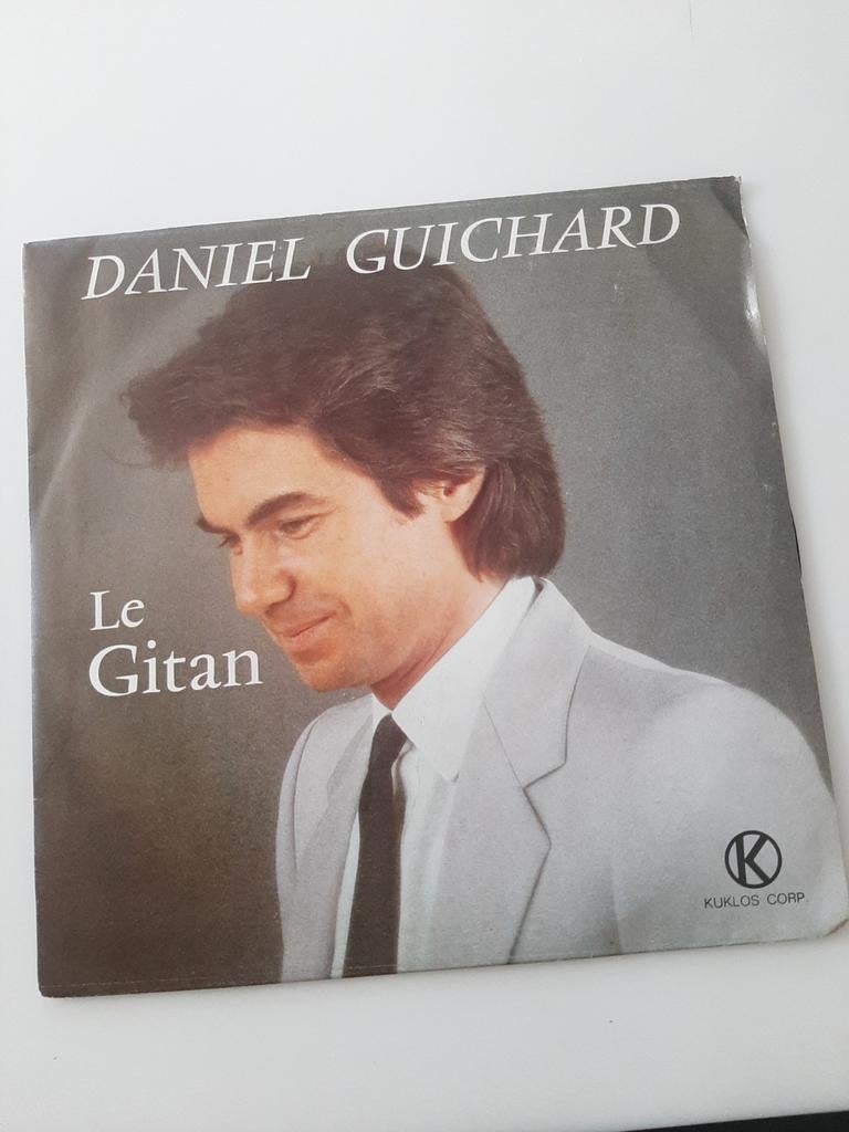 Vinyl 45trs- Daniel guichard- le gitan, Enlèvement ou Envoi, Utilisé