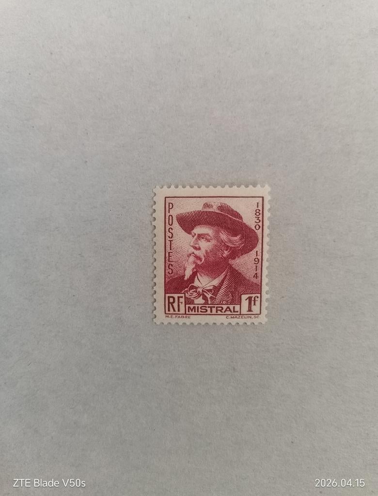 Postzegels France Porträt Mistral, Ophalen of Verzenden