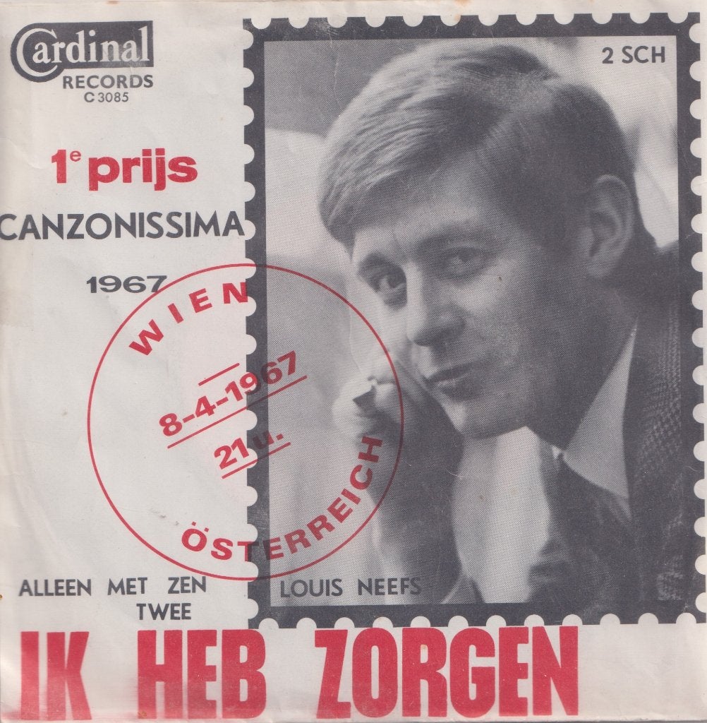 Louis Neefs – Ik heb zorgen / Alleen met zen twee - Single, Gebruikt, 7 inch, Single, Ophalen of Verzenden