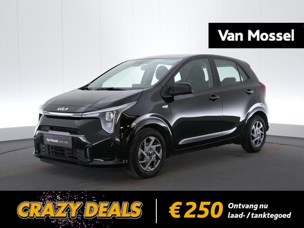 Kia Picanto 1.0 MPI 67 Pulse AMT, Auto's, 4 zetels, Stof, Gebruikt, Zwart