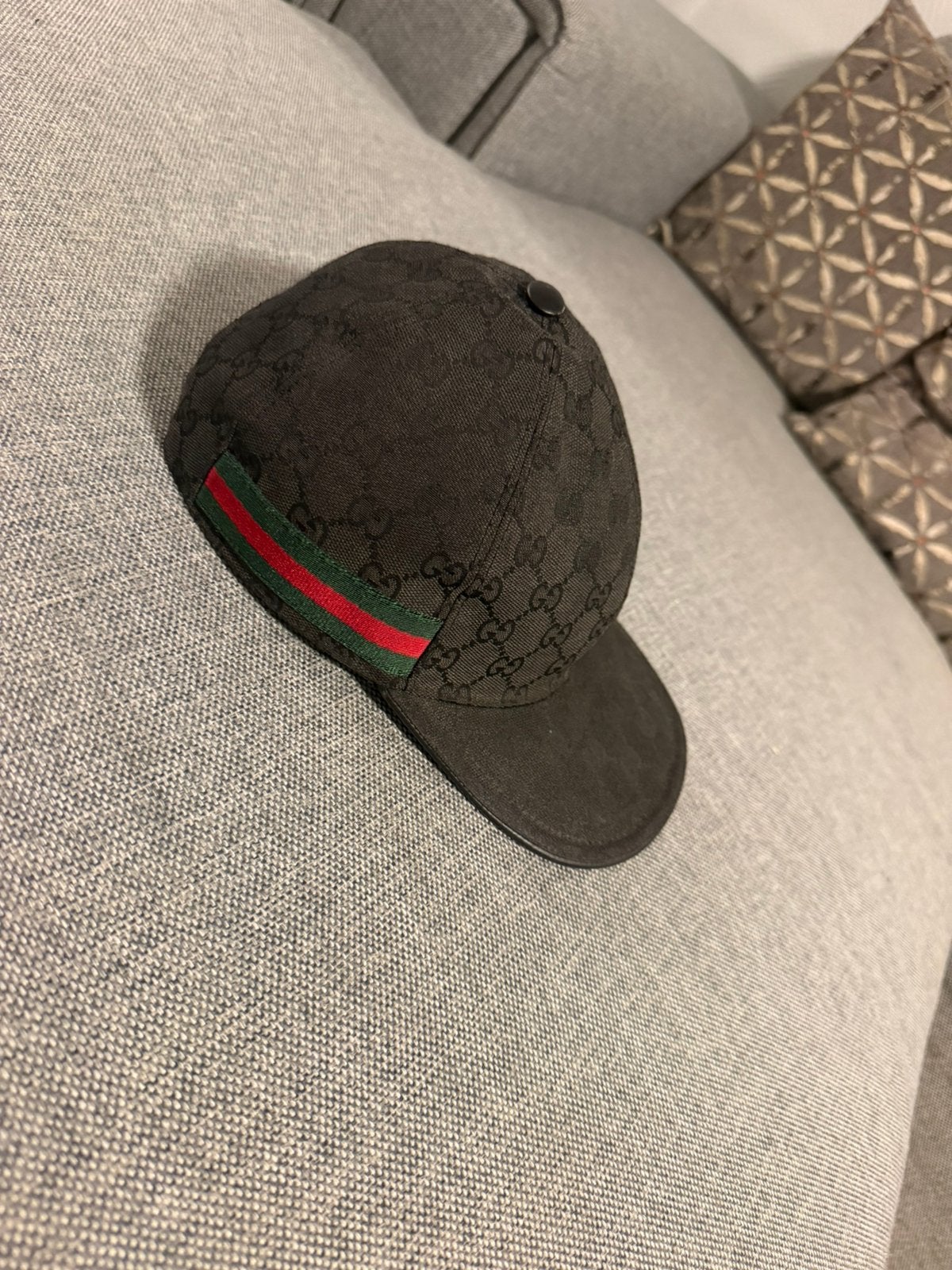 Casquette Gucci, Enlèvement, Comme neuf, 57 cm (M, 7⅛ pouces) ou moins, Casquette