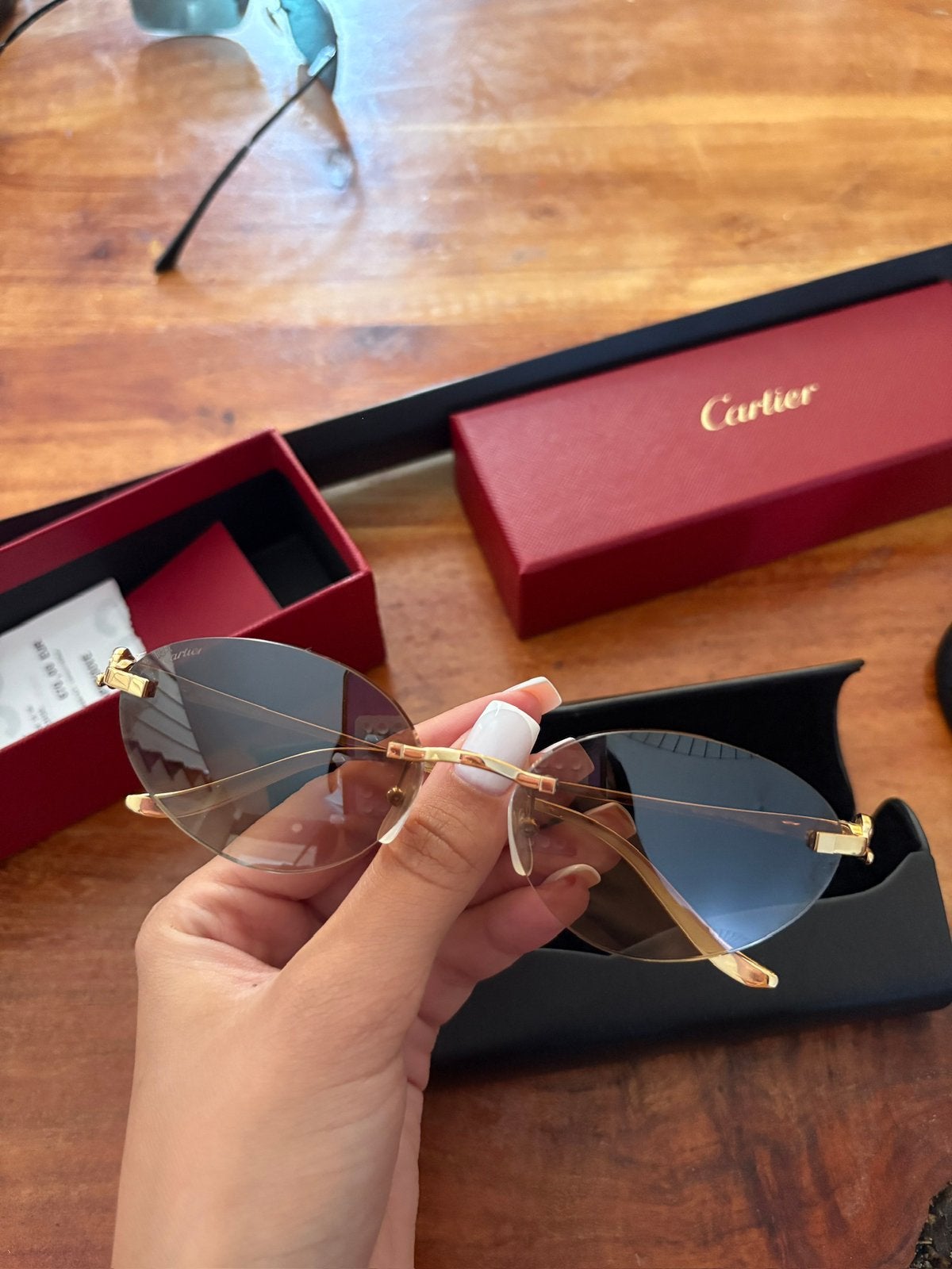 Lunette cartier, Handtassen en Accessoires, Zonnebrillen en Brillen | Dames, Ophalen, Zo goed als nieuw