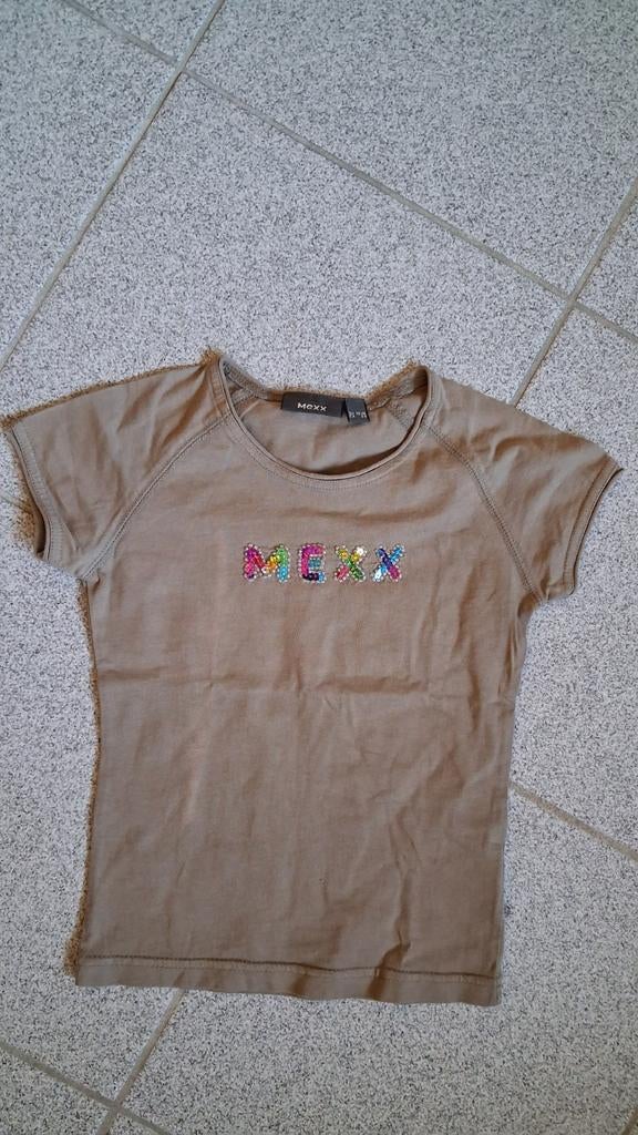 T-shirt Mexx maat 110/116, Kinderen en Baby's, Kinderkleding | Maat 110, Mexx, Meisje, Ophalen of Verzenden, Zo goed als nieuw