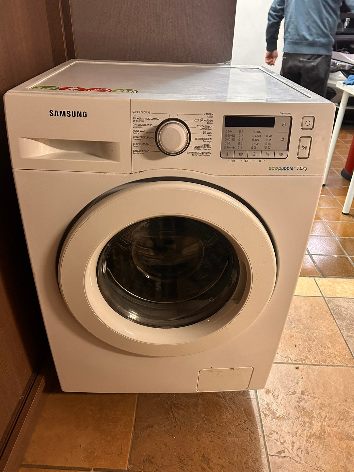Wasmachine samsung, Elektronische apparatuur, 6 tot 8 kg, Ophalen, Gebruikt