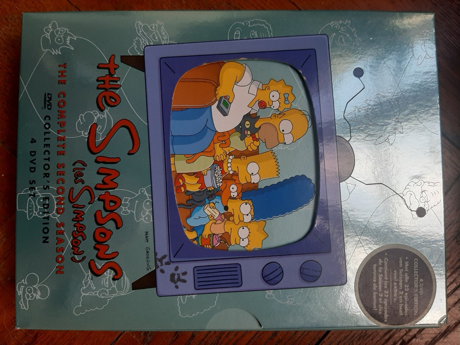 The Simpsons dvd box seizoen 2, Cd's en Dvd's, Nederlands, Vanaf 9 jaar, Ophalen of Verzenden, Zo goed als nieuw