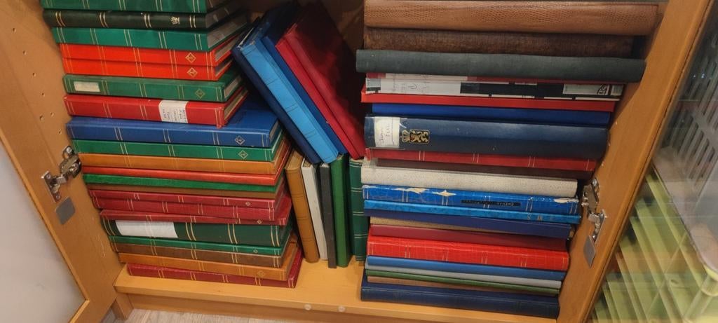 leeg gebruikt postzegelarchiveringsalbum, Postzegels en Munten, Ophalen of Verzenden