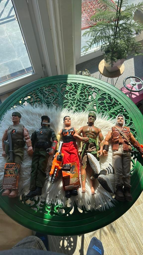 Action Man figuranten met accessoires 5 figuranten, Ophalen of Verzenden, Zo goed als nieuw
