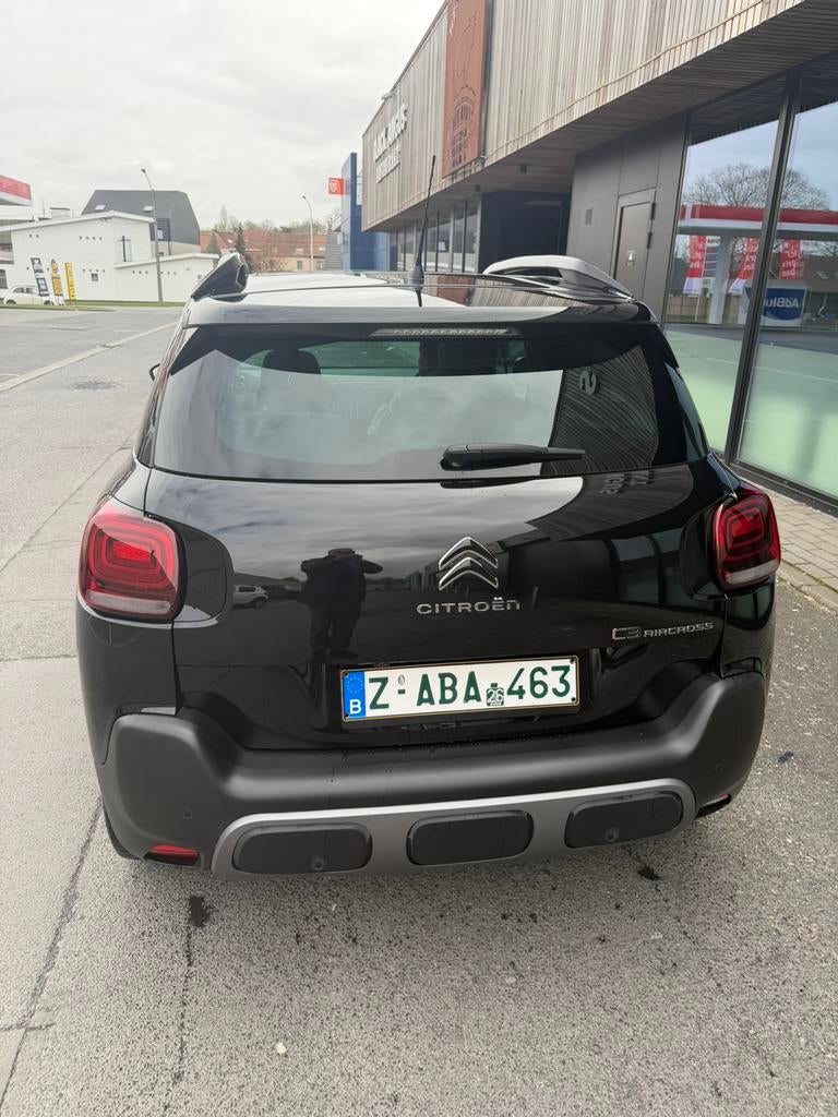 Te koop c3 aircross met zonnedak, autoversnellingsbak, Auto's, Monovolume, Leder en Stof, Zwart, 5 zetels