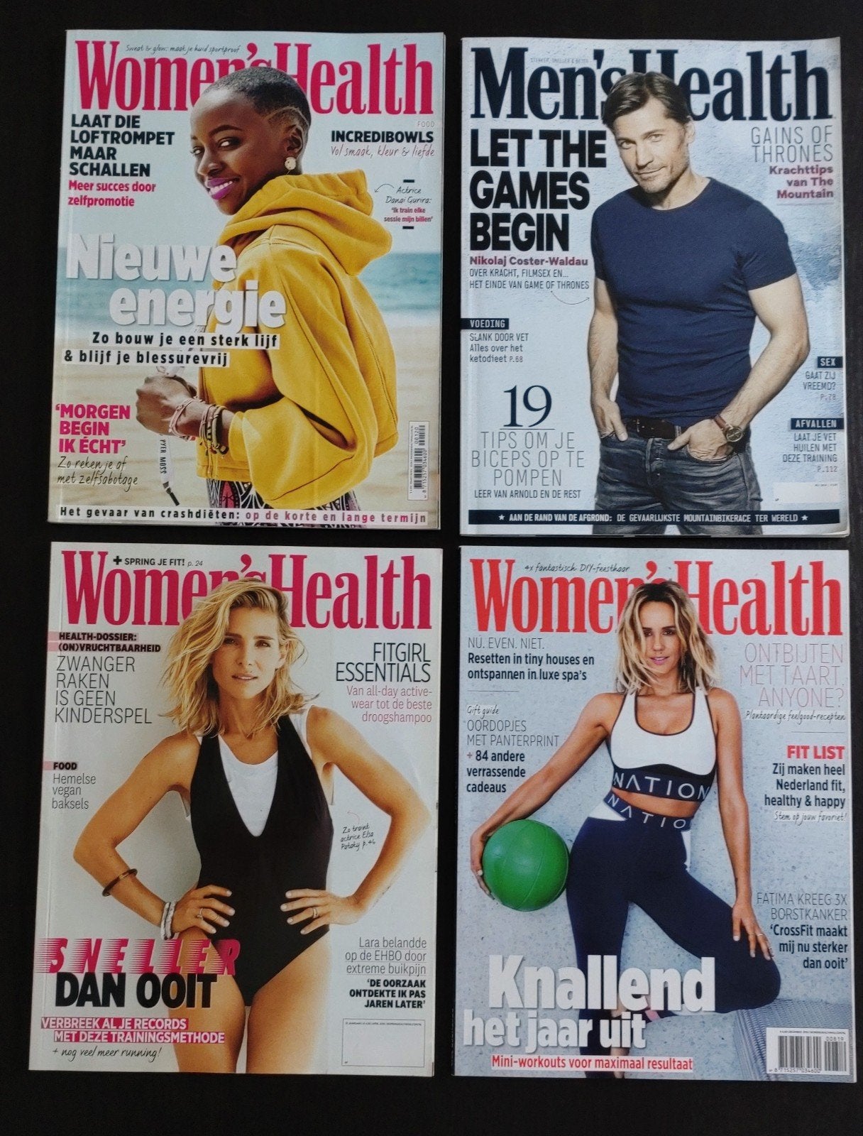 Tijdschriften Women's Health & Men's Health, Enlèvement, Comme neuf, Sports et Loisirs