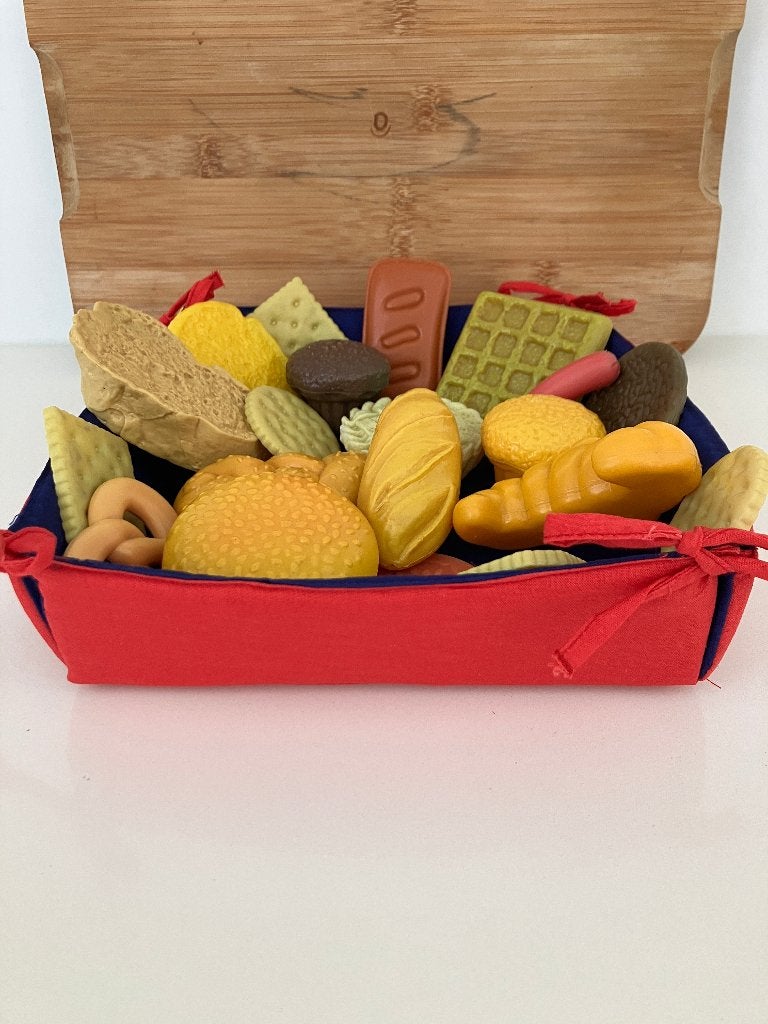 onrbijtmandje en fruit speelgoed, Ophalen of Verzenden, Zo goed als nieuw, Kunststof, Speelkeuken-accessoire