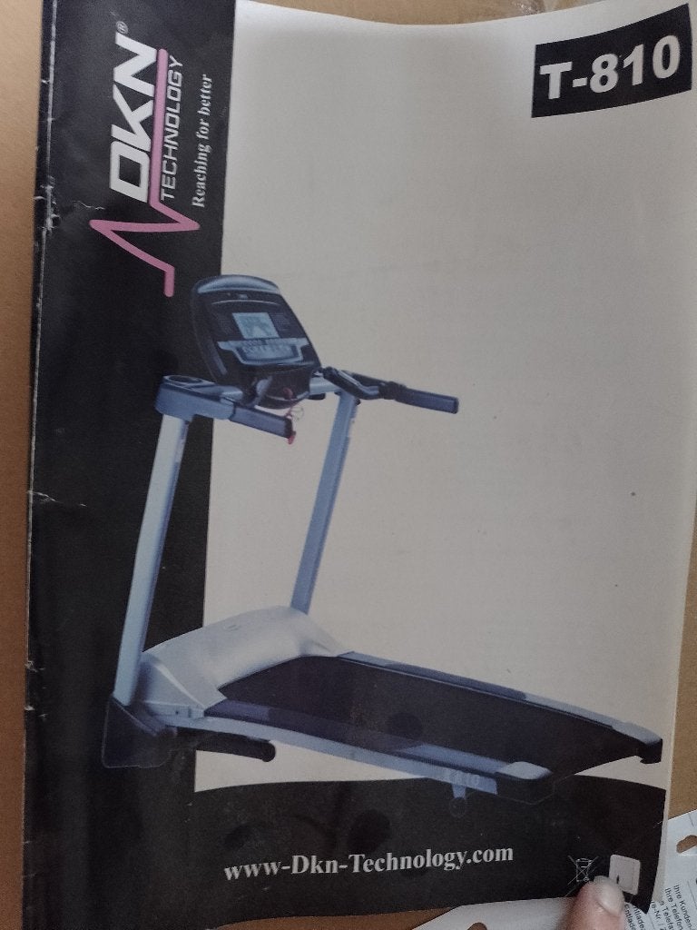 Loopband DKN T-810, Sport en Fitness, Ophalen, Gebruikt, Benen, Loopband