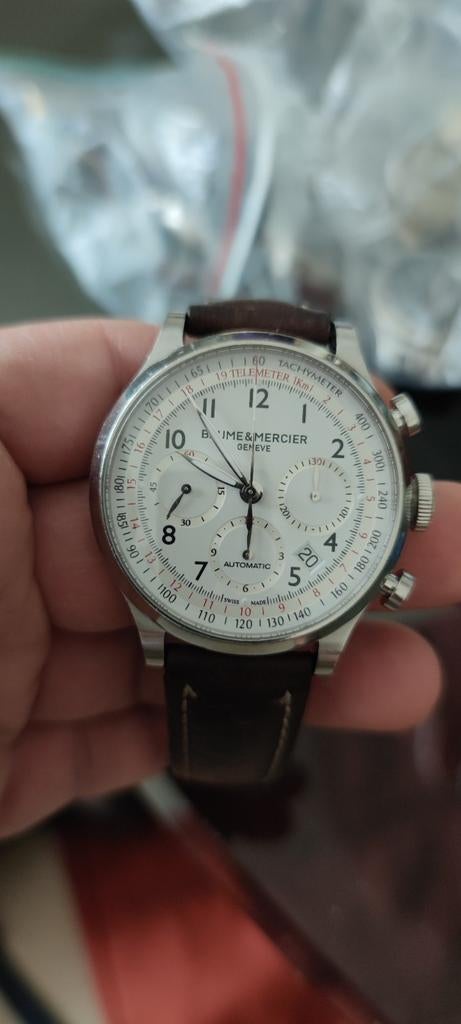 Baume&mercier chronographe automatic b&p, Ophalen
