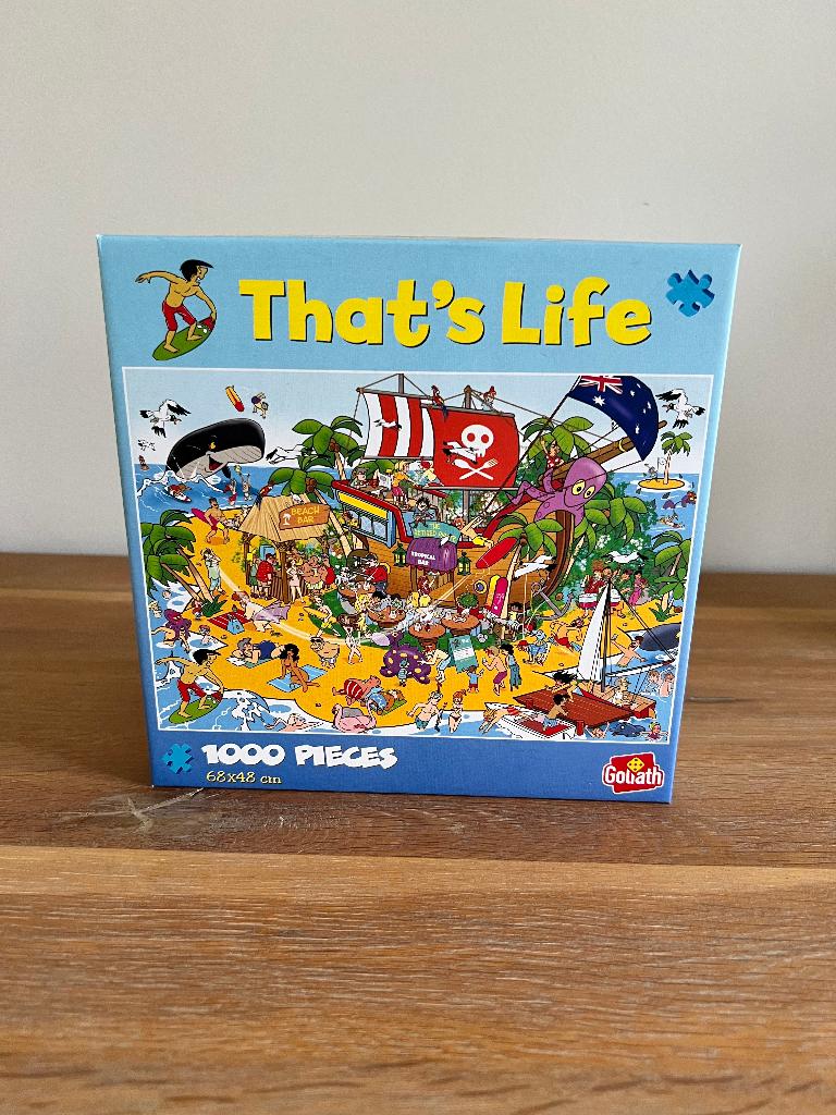 C'est la vie - Puzzle des îles tropicales, Enlèvement ou Envoi, 500 à 1500 pièces, Comme neuf, Puzzle