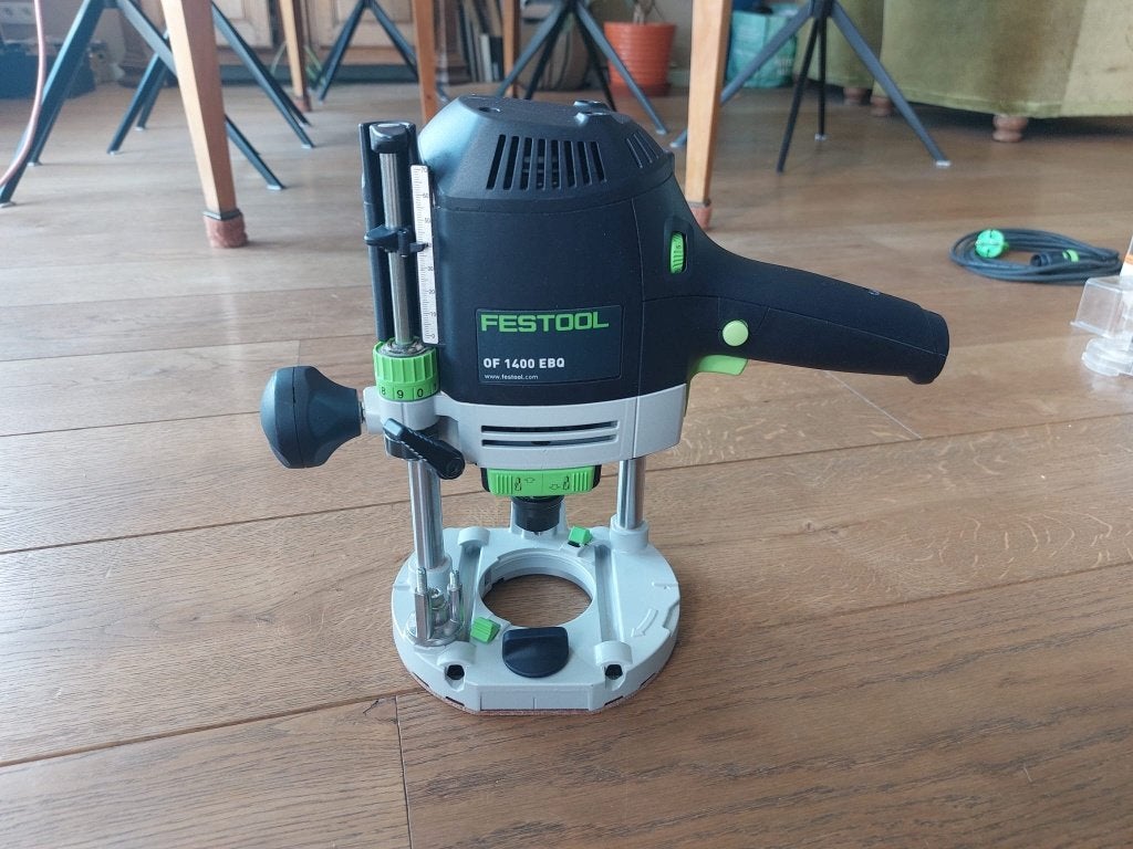 Festool 1400 W Défonceuse, Bricolage & Construction, Électrique, Comme neuf, Enlèvement, Autres types