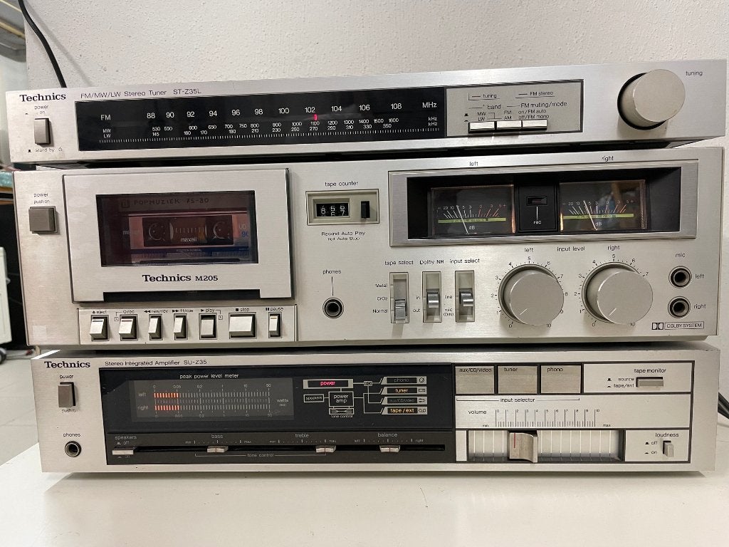 Technics Hifi keten, Tuner of Radio, Losse componenten, Zo goed als nieuw, Ophalen