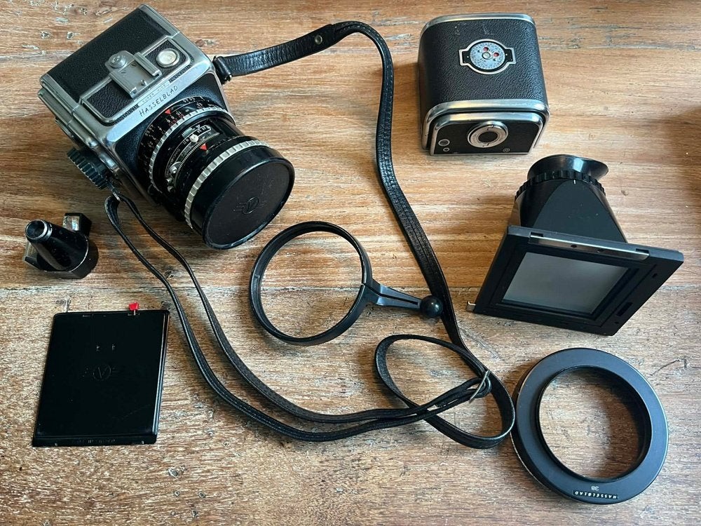 Hasselblad superwide analoog fototoestel, Audio, Tv en Foto, Fotocamera's Analoog, Ophalen of Verzenden, Gebruikt, Spiegelreflex